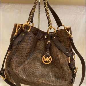 Michael kors brown handbag